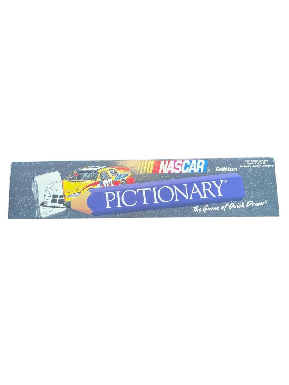 2001 NASCAR Pictionary Board Game Complete Sam Bass Racing - Picture 3 of 9
